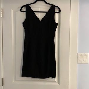 Black cocktail dress